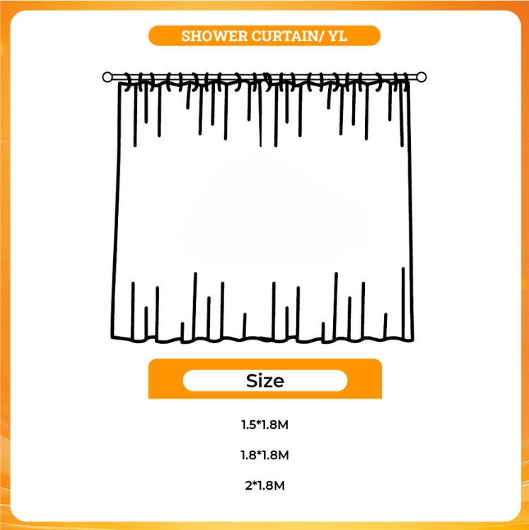 3D shower curtain - Corpse Bride Store