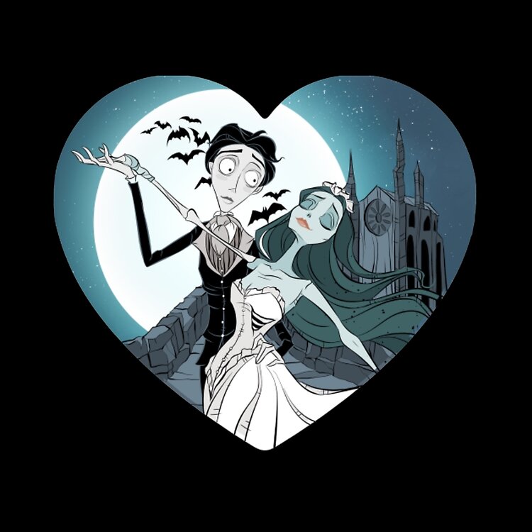 Corpse Bride Couple Tote Bag - Image 2