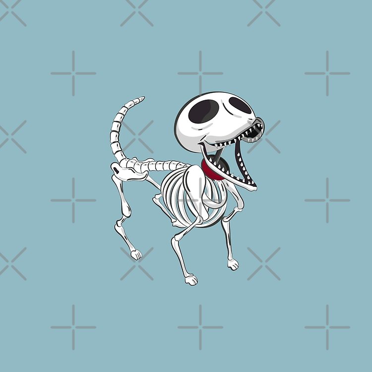 Corpse Bride The Skeleton Dog Tote Bag - Image 2