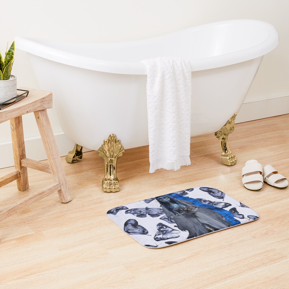 Emily S Wedding Day Bath Mat - Image 2