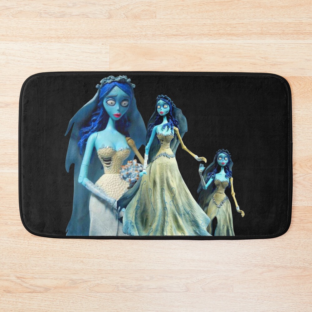 Corpse Bride Emily Bath Mat
